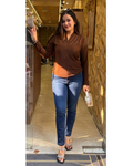 STUDDED FULL SLEEVES TOP