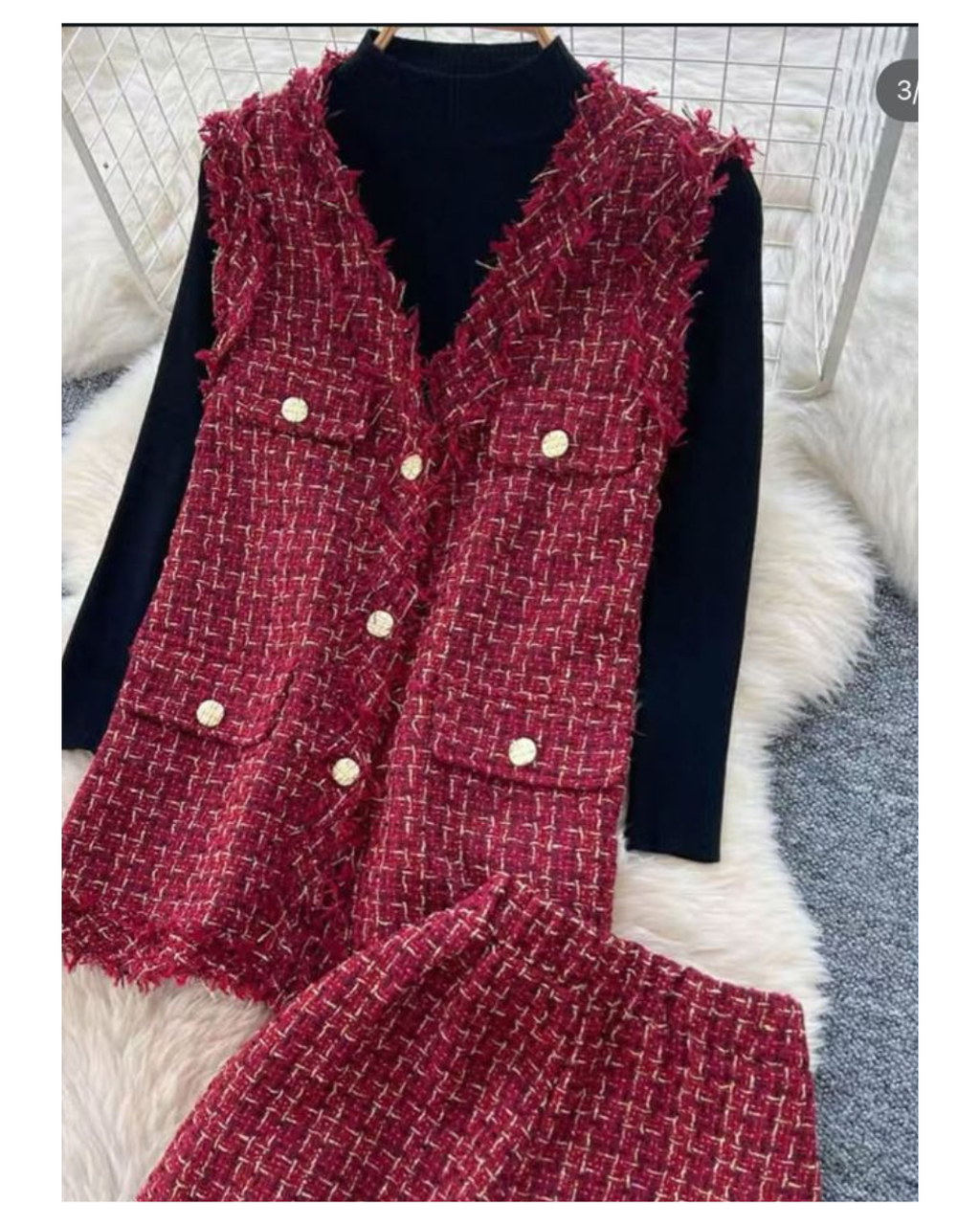 TWEED CORDSET