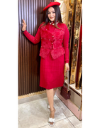 kiara-2 pc knitted dress