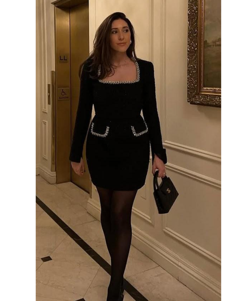 DIANA-tweed dress