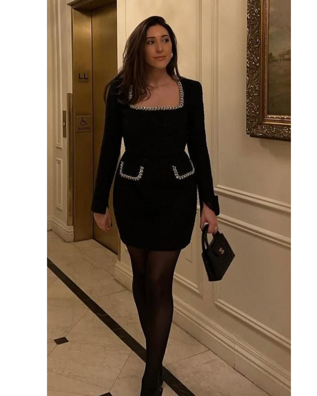 DIANA-tweed dress
