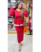 KIRO-PEPLUM WITH LONG SKIRT