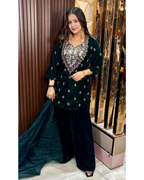 sonal velvet suit