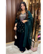 sonal velvet suit