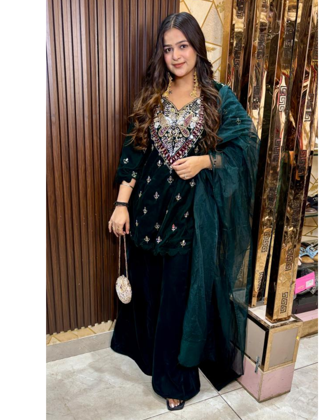 sonal velvet suit