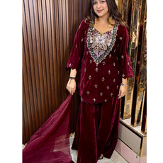sonal velvet suit