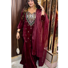 sonal velvet suit