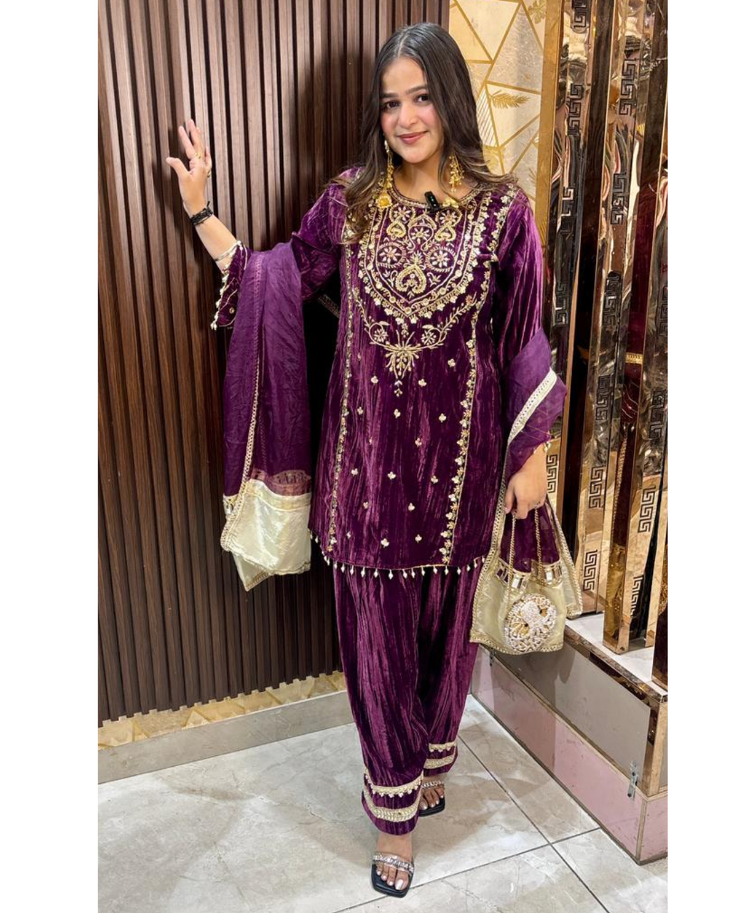 SONA-WINE VELVET SET