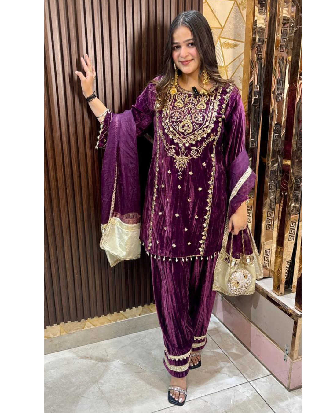 SONA-WINE VELVET SET