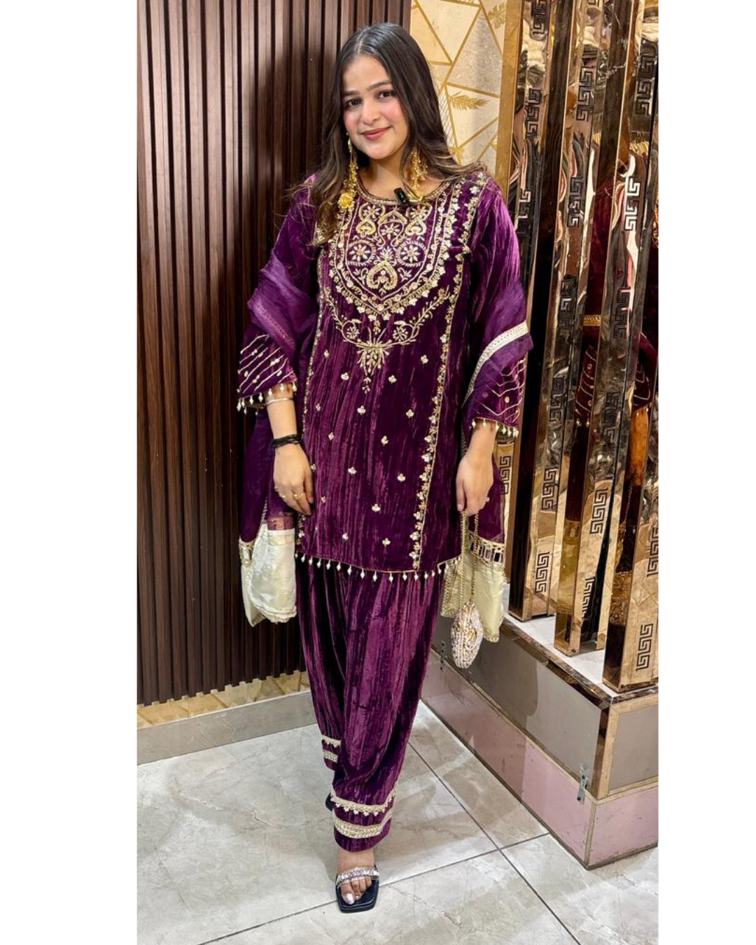 SONA-WINE VELVET SET
