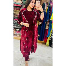 SABA-VELVET THREE PIECE