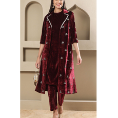 SABA-VELVET THREE PIECE