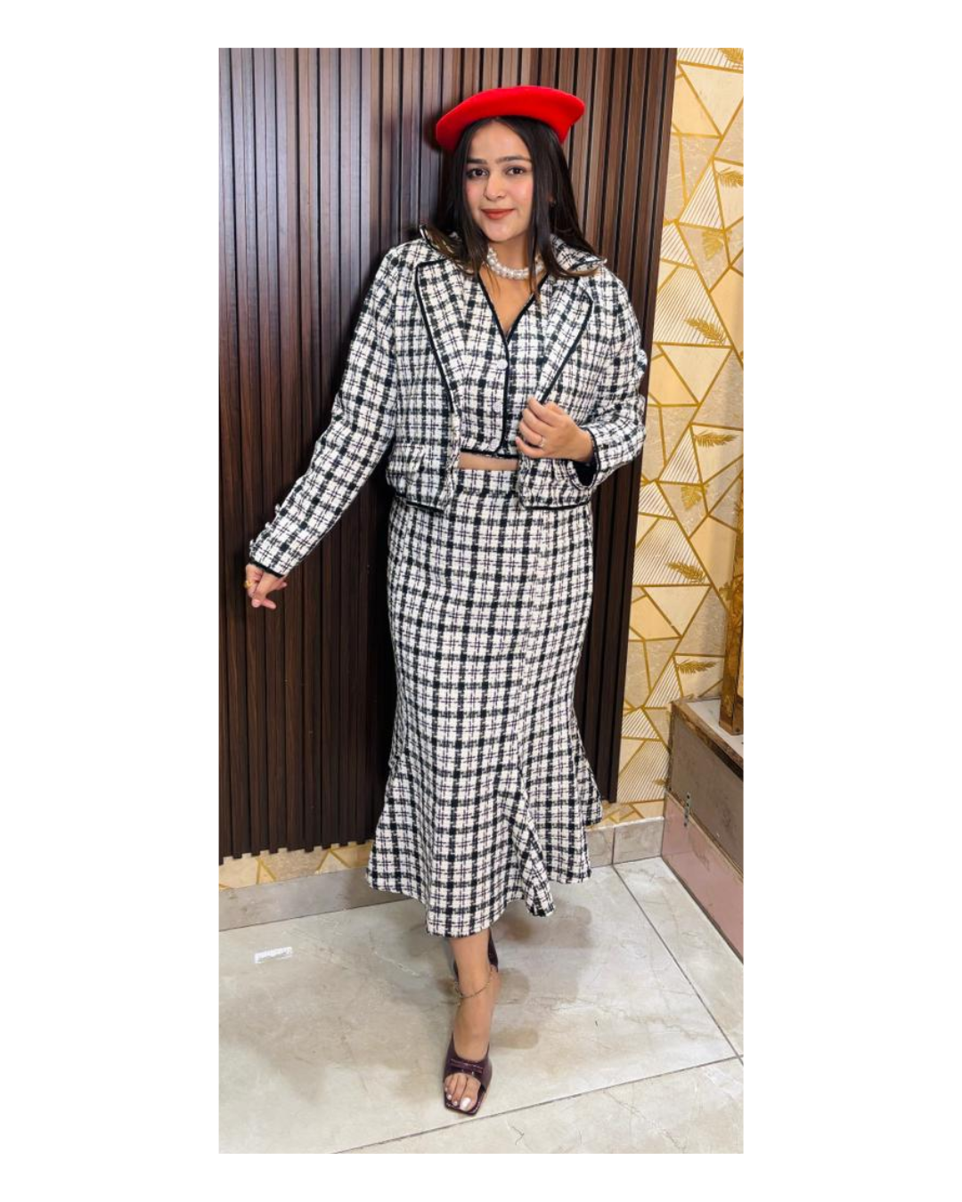 EMILY-TWEED THREE PIECE SET
