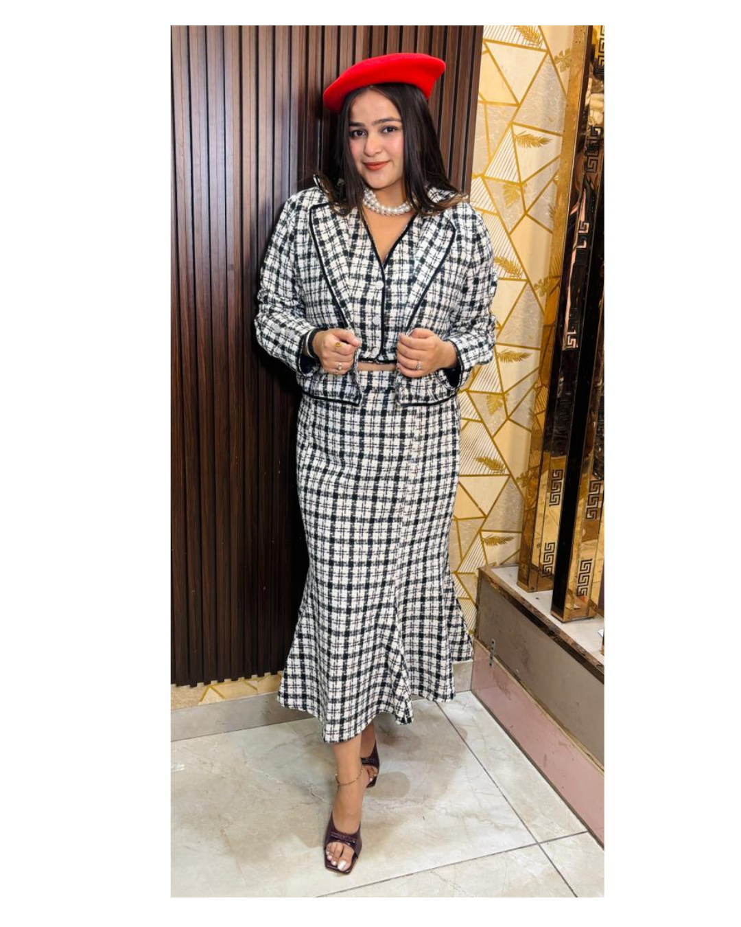 EMILY-TWEED THREE PIECE SET