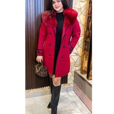 FUR TRENDY COAT