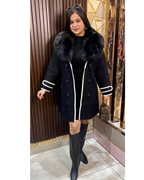 FUR TRENDY COAT