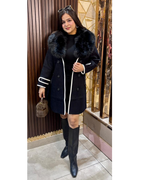 FUR TRENDY COAT