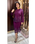 SOFIA-WOOLLEN SKIRT SET