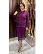 SOFIA-WOOLLEN SKIRT SET