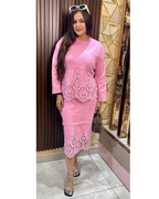 SOFIA-WOOLLEN SKIRT SET