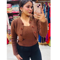 ZOYA-SHRUG WITH INNER