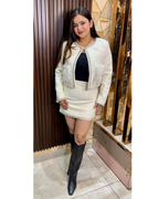 TWEED SKIRT SET