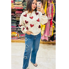 HEARTBEAT SWEATSHIRT