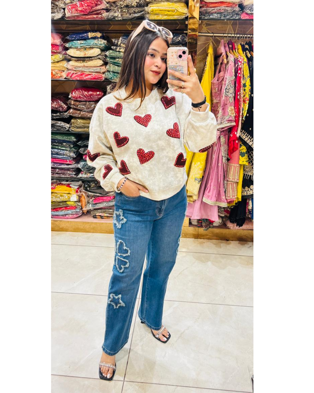 HEARTBEAT SWEATSHIRT