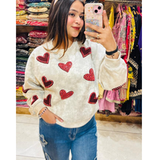 HEARTBEAT SWEATSHIRT