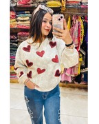HEARTBEAT SWEATSHIRT