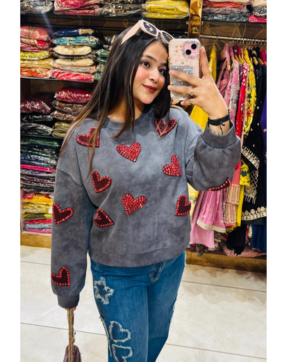 HEARTBEAT SWEATSHIRT