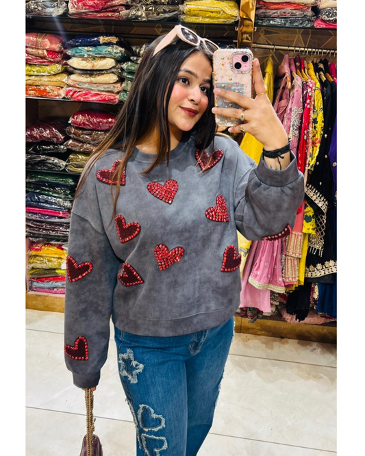 HEARTBEAT SWEATSHIRT