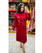 sona-woollen dress