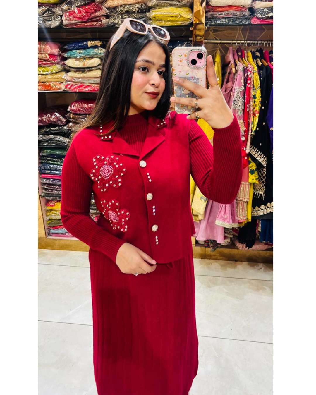 sona-woollen dress