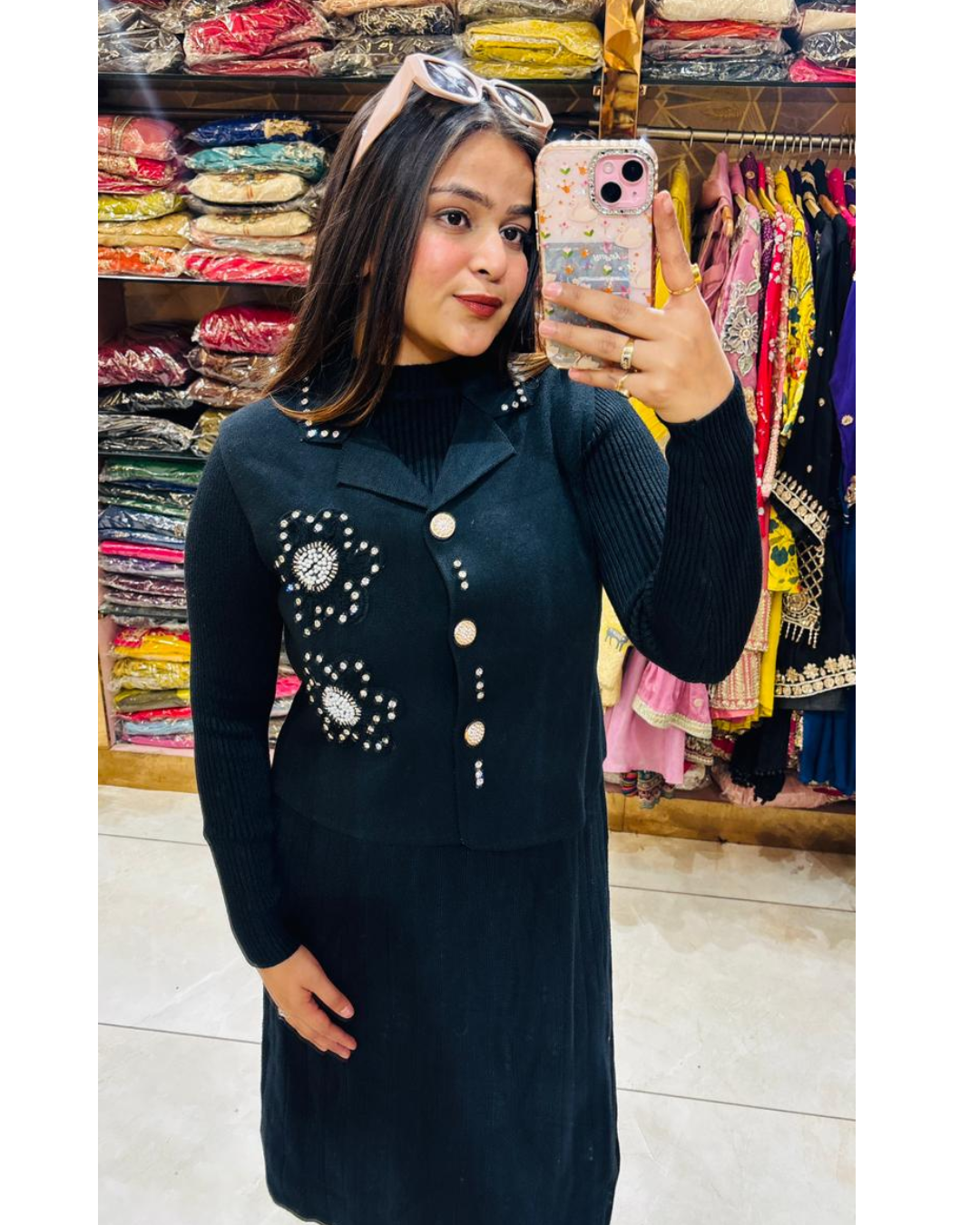 sona-woollen dress