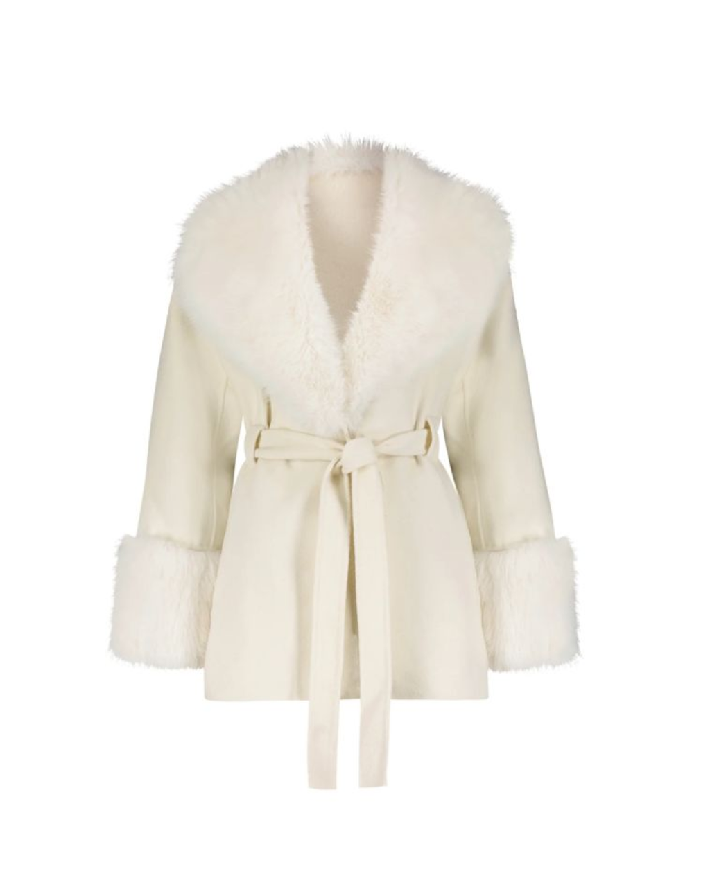 FUR COATS WITH DEATTCAHBLE FUR