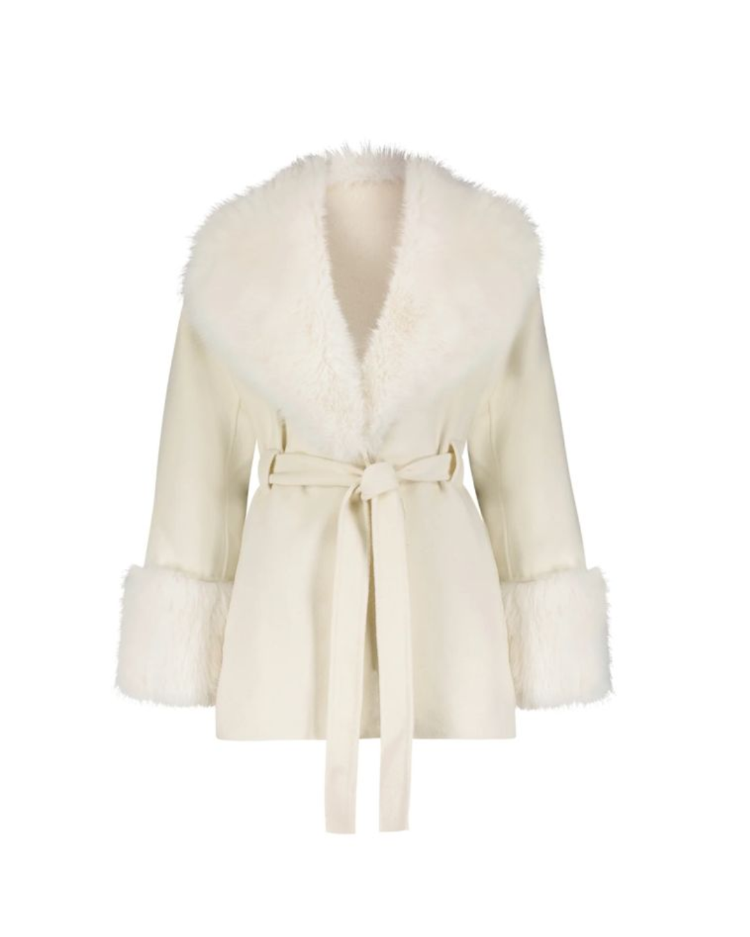 FUR COATS WITH DEATTCAHBLE FUR