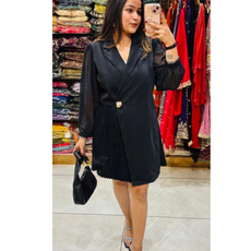 koko-pleated dress