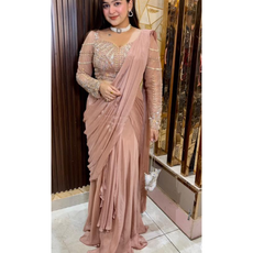 YOLO-NUDE DRAPE INDOWESTERN