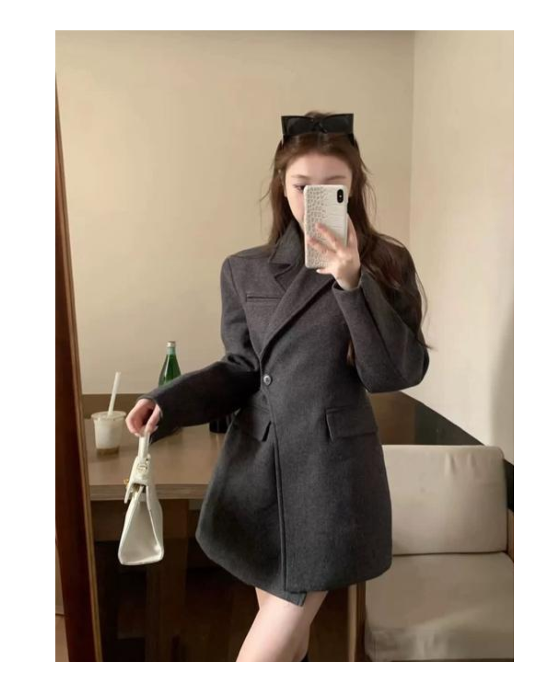 SUKO-2 PC BLAZER SET