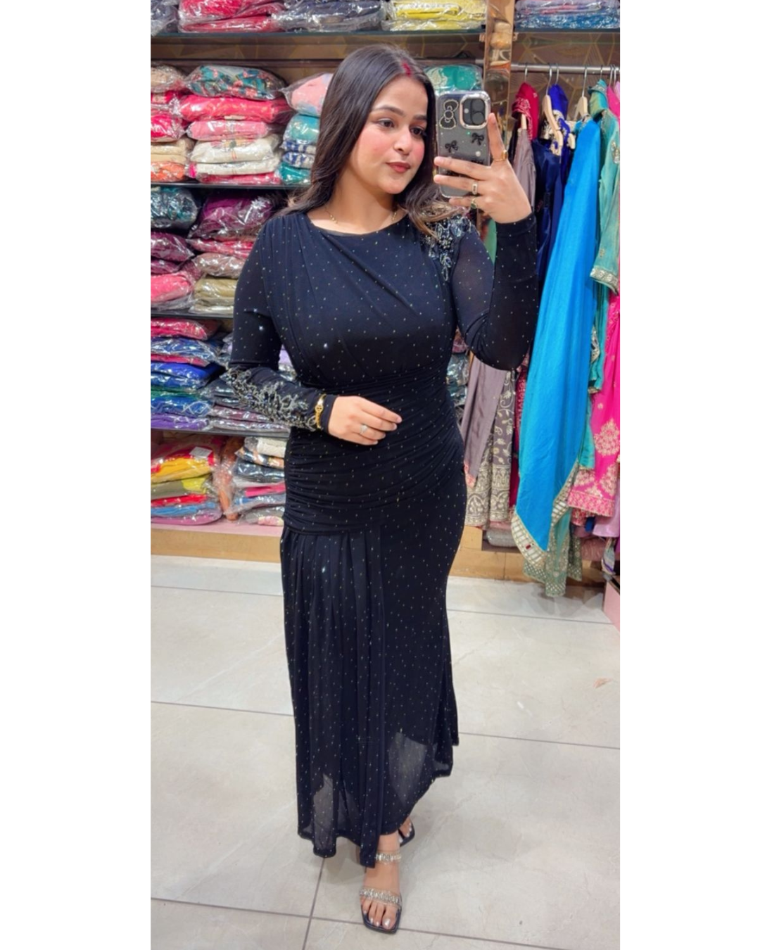 SOFIE-PARTY WEAR DRAPE DRESS