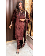 MEERA-VELVET SET
