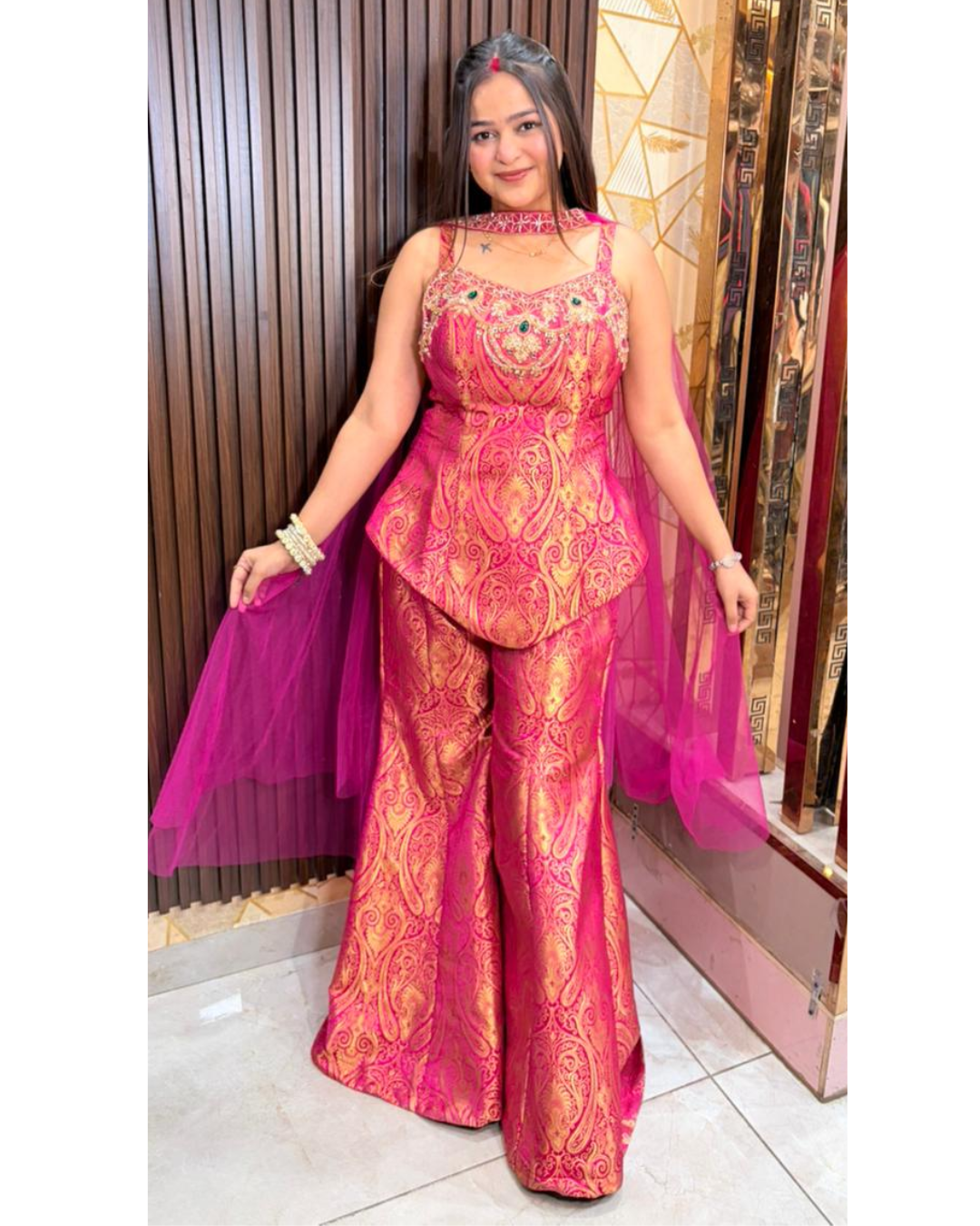 MEERA-PLAZO SET