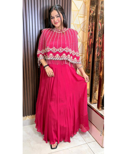 SEEMA-PARTY WEAR GOWN