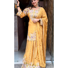 surajmukhi-skirt set