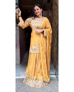 surajmukhi-skirt set