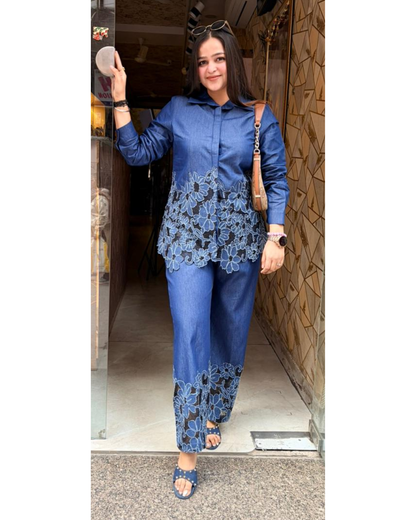 LOLO-DENIM CORDSET