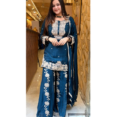 kashish-plazo set