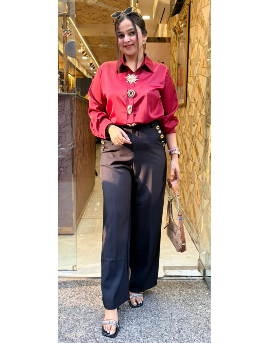 KIRO- KOREAN SATIN SHIRTS