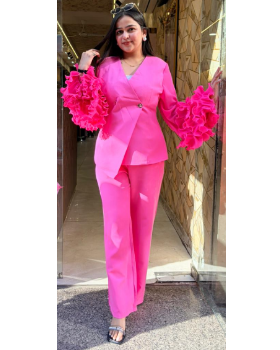 ruffle cordset